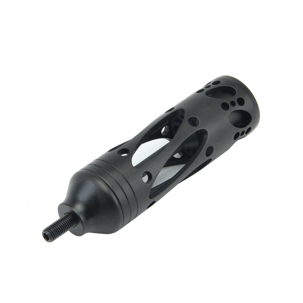 Archery Stabilizer, Compound Bow Alloy Metal Shock Absorber Stabilizer Universal Archery Vibration Damper Dampening Stabilizer