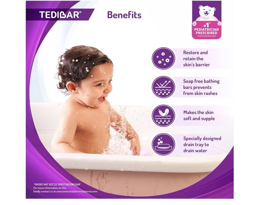 Tedibar - Pack of 2 Bar of 75g Soap - Image 6 thumbnail