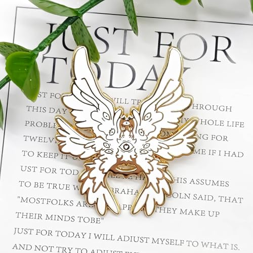 Six-winged Angel Badge Pin - Theme Series - Enamel Lapel Pin - Plated Badge for Clothing, Bags, and Lanyards2