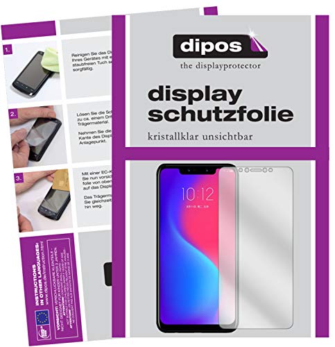 dipos I 2X Protector de Pantalla Compatible con Lenovo S5 Pro pelicula Protectora Claro