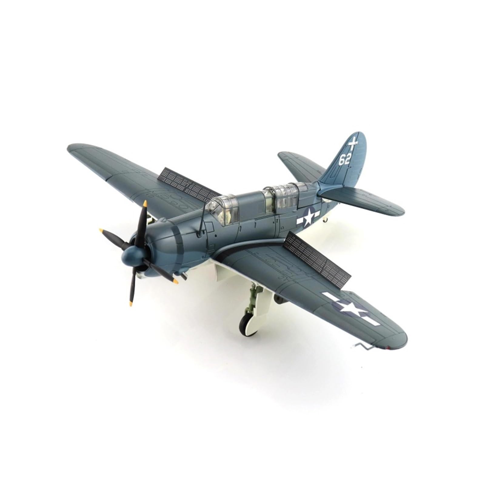 Modelo de avión SB2C escala 1/72 en aleación fundida para coleccionistas 8