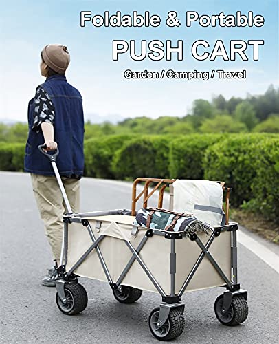 Garden Trolley Draagbaar Reiskarretje, Het Karretje Van De Huistuin, Afneembare En Wasbare Oxford-stof, 120 Kg… - Image 3