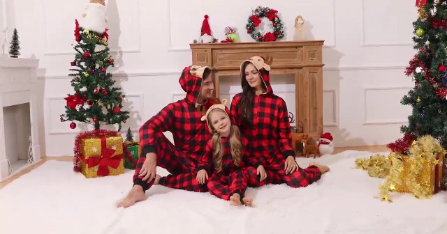 HOLIDAY Miller Prib allinone オールインワン Amazon.com: Weixinbuy Family Christmas Pjs Matching Sets Onesie