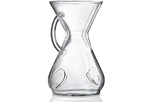 Chemex 8 Cup Pour Over Carafe - Delightful Coffee Perfection