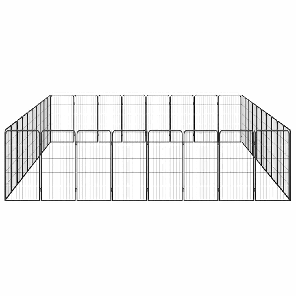 Cuccia per cani, 36 pezzi, 50 x 100 cm, in acciaio verniciato a polvere