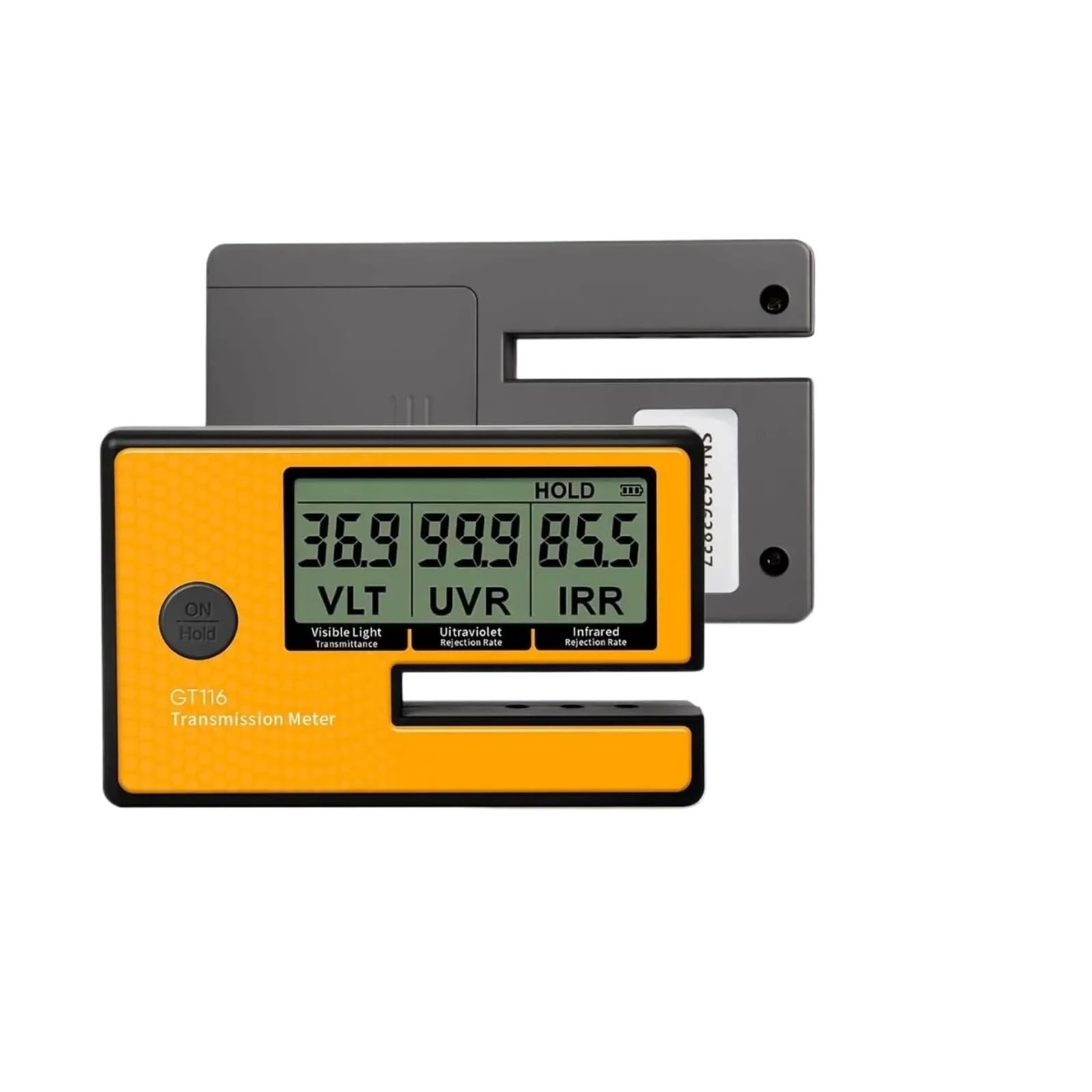 Medidor de transmisión de coche de película Solar 3 en 1, tinte Digital, calibración automática, detección VL UV IR LS162 GT116 Retención de datos