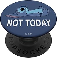 Vista 1 de Disney Lilo & Stitch Not Today Stitch PopSockets PopGrip intercambiable