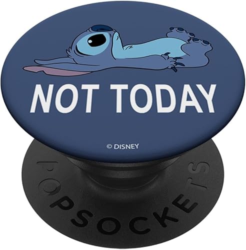 Miniatura 1 de Disney Lilo & Stitch Not Today Stitch PopSockets PopGrip agarre intercambiable para teléfonos y tabletas