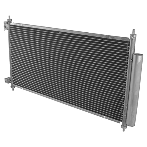 Image of TRQ A /C Condenser and Receiver Drier Assembly Compatible with 2004-2008 Acura TL