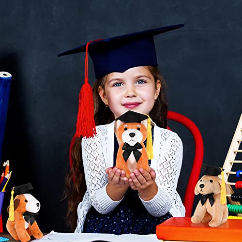 8-Piece Plush Pet Set - 5" Assorted Stuffed Animals, Bulk Small Toys For Kids, Classroom & Animal Themed Party Decorations (Bachelor Dog) #TOP5