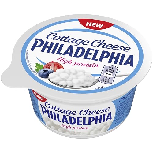 Philadelphia Queso Cottage, Alto en Proteínas y Bajo en Grasas, 175g