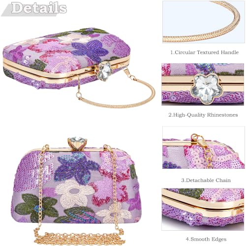 Image of BBTT.ful New Clutch Purses for Women Elegant Evening Bag for Party, Wedding, and Formal Events