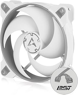 ARCTIC BioniX P120 - 120 mm Gaming Case Fan with PWM Sharing Technology (PST), Pressure-optimised, quiet motor, Computer, Fan Speed: 200â€“2100 RPM - Grey/White