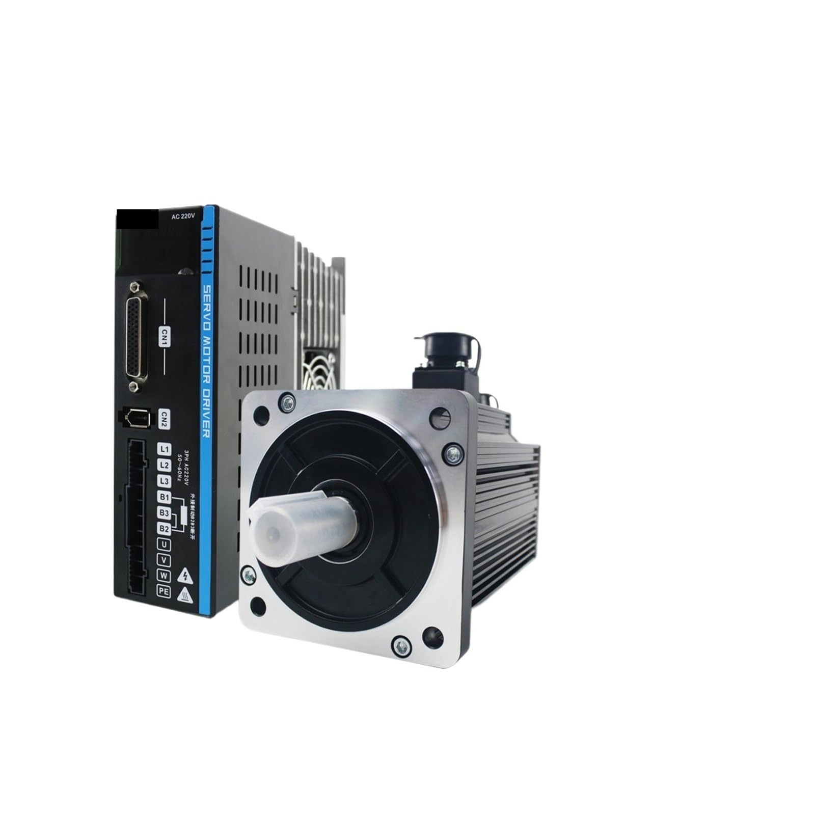 MUYTQAERG Servo Motor 130ST Brake servo 1.5KW 2KW 2.6KW AC Driver kit 6Nm to 10Nm(2KW 17b increment)