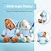 Civaner Stripe Bear Clothes Stuffed Animal Clothes 12 -16 Inch Build a Lovely Stuffed Animal Costumes and Accessories Fit, Bear is Not Included(Blue)