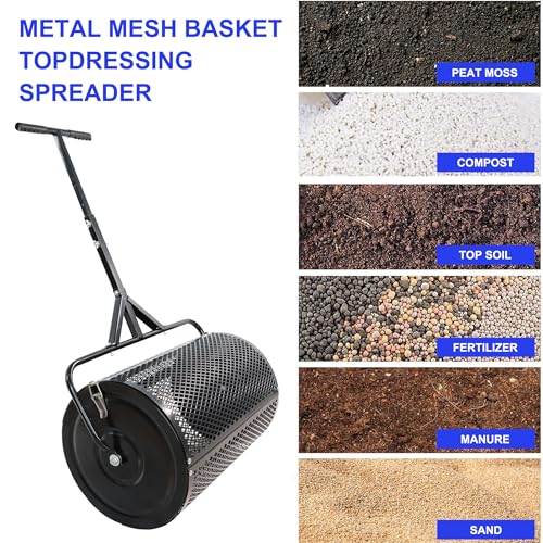 Distribuidor de compost SwingIt 24 pulgadas de metal resistente miniatura 6