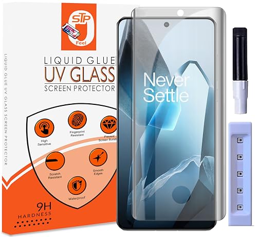 Image of UV Premium Privacy Tempered Glass Screen Protector Guard Compatible for Oneplus 13 5G (6.82 Inch, Pack of 1) Full Edge to Edge Coverage Anti-Spy /Anti-Peeping 9H Hardness