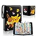 Album Classeur Carte, Carte Album, Porte-Cartes à Collectionner, Classeur pour Cartes, Albums GX EX Trainer Livre Carte ,PU Cuir Albums de Cartes à Collectionner-50 Pages Capacité de 240 Cartes