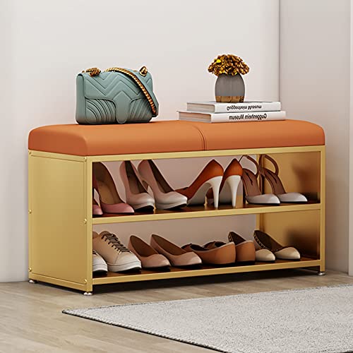 Étagère à chaussures en fer doux compacte pour libérer votre entrée