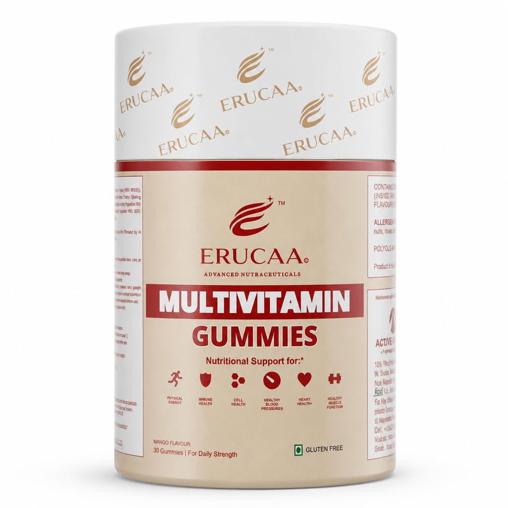 Multivitamin Gummies | Mango Flavour | 30 Gummies | Gluten Free | Daily Multivitamin Gummies for Adults-image-37
