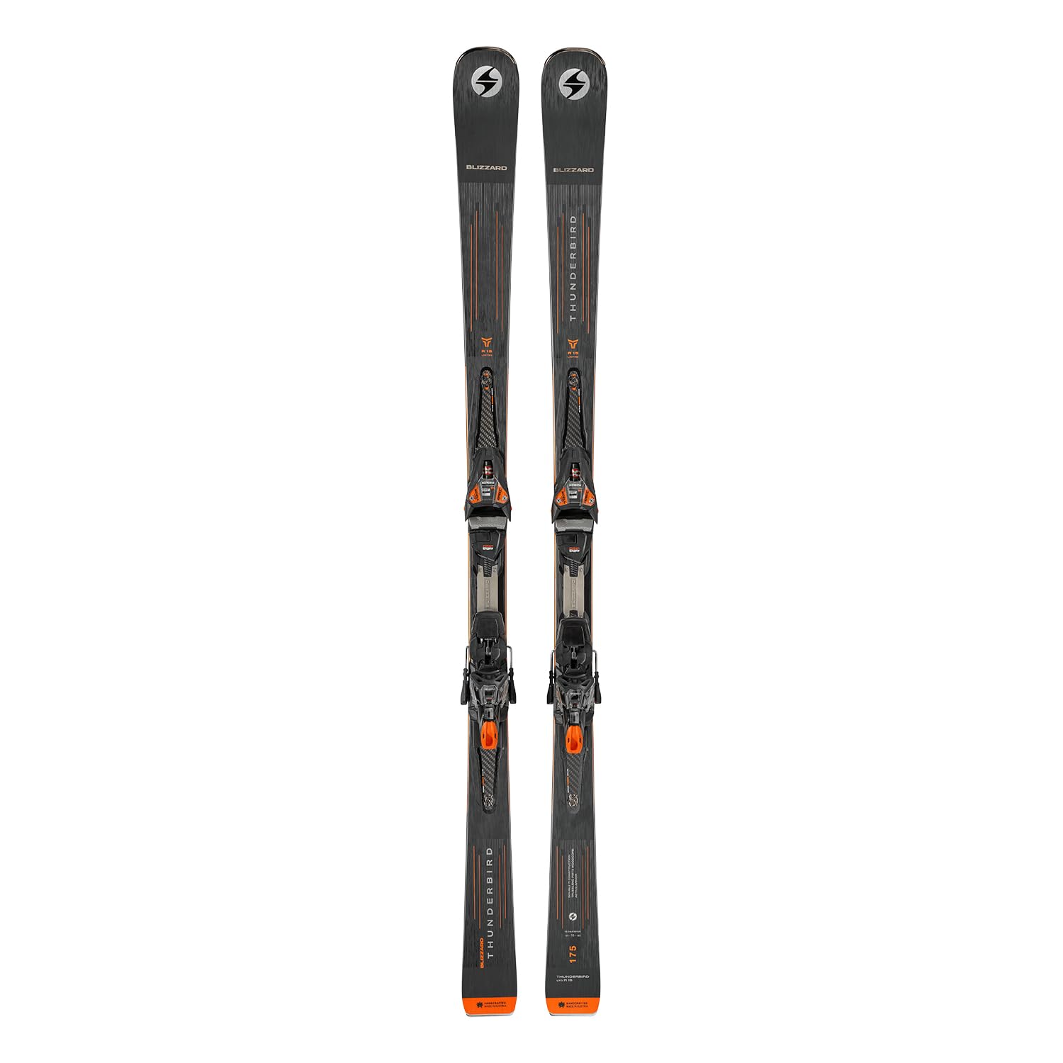 Blizzard - Pack De Ski B Thunderbird R15 Ltd + Fixations Xcell12 Black Homme - Homme - Taille 165 - Noir