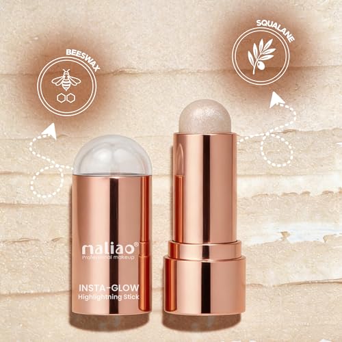 Image of Maliao Insta-Glow Highlighting Stick - Illuminate Your Radiance Instantly (01) 8g