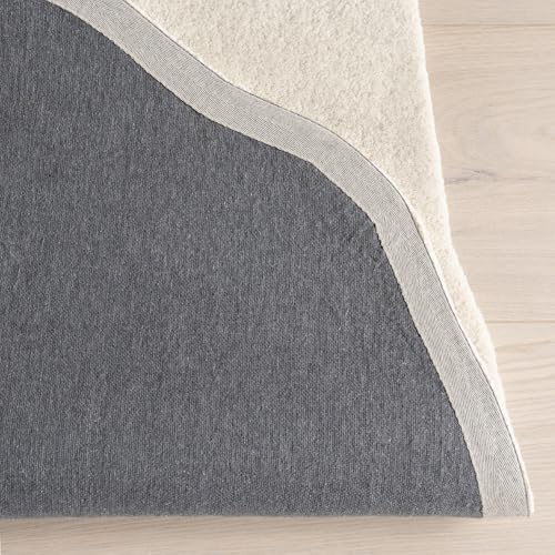 Tapete Rugs USA Clementime Ivory 5'x8' Lana Hecho a Mano miniatura 3