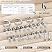 LOYALLOOK Hypoallergenic Flat Back Earrings for Women Trendy 20G Surgical Stainless Steel Earrings Silver Cartilage Earring Stacks Flatback Stud Earring Sets for Multiple Piercing