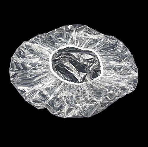 100 Pcs Disposable Shower Caps for Spa & Home Use