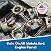 Ultrasonic Carburetor & Parts Cleaner Solution Concentrate + Free Cleaning Cloth | Makes 50 Gal. | Made in The USA | for All Ultrasonic and Immersion Machines | Cleaning Liquid | Engine Parts, Carbs