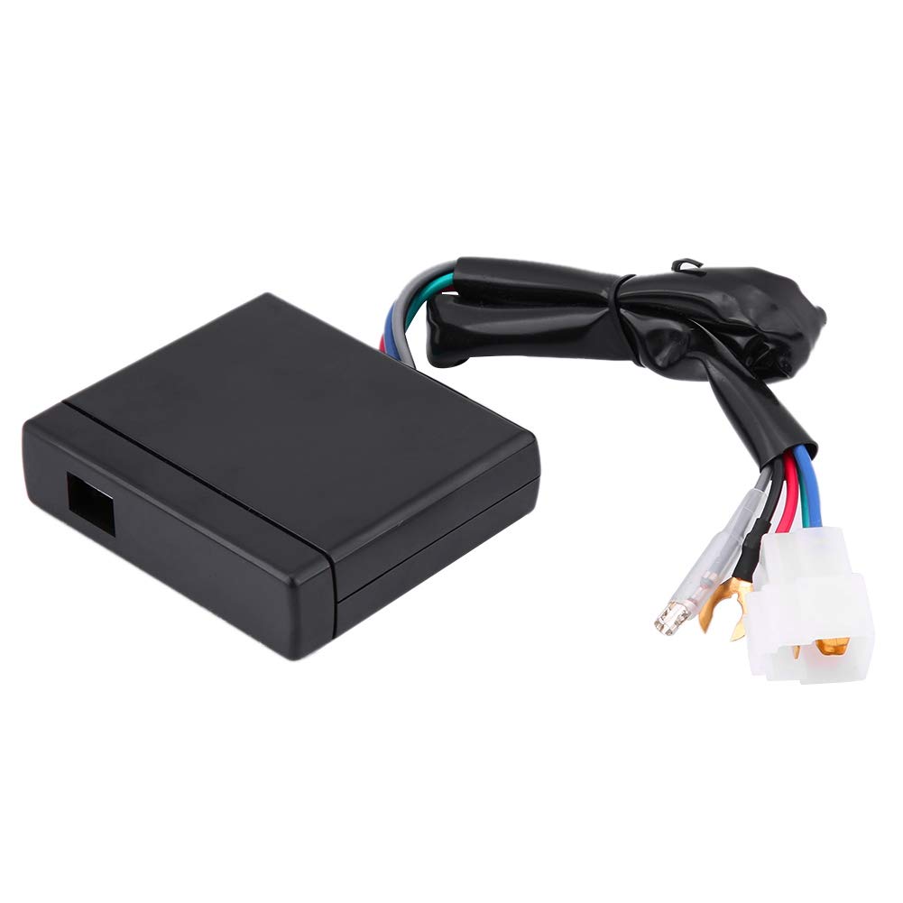 Qiilu Dispositif de minuterie Turbo, moteur universel Auto LED Dispositif de minuterie Turbo Ralentisseur de temps de stationnement LED numérique 41001-AK009 (lumière rouge)
