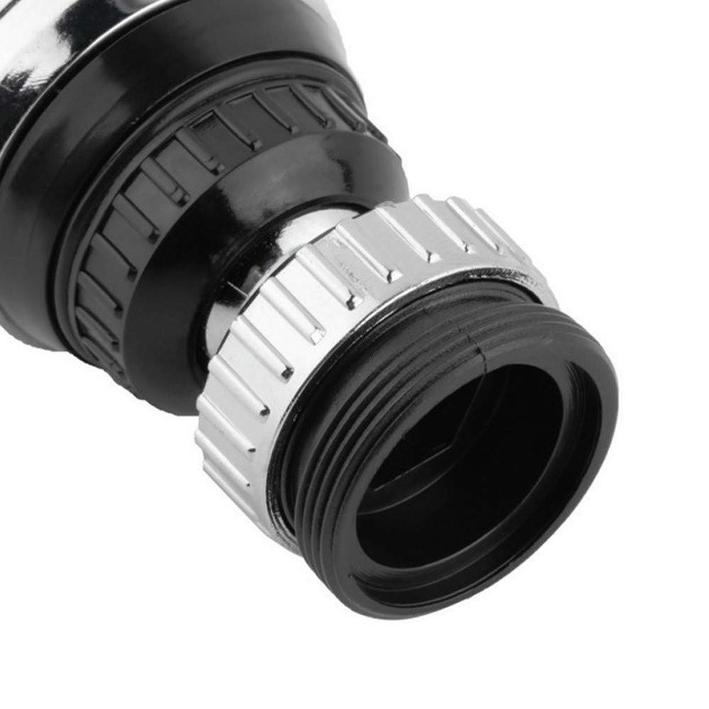 Aireador de Grifo Giratorio de 360 Grados, aireador de Fregadero de Cocina de latón Macizo, aireador de Grifo Giratorio de ángulo Amplio, Filtro de Ahorro de Agua de lat
