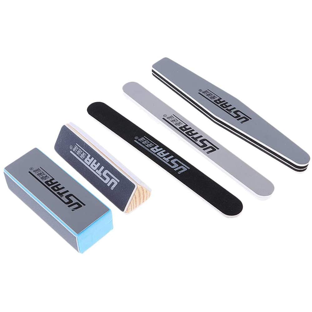 POFET Strumenti di macinazione Set Lucidatura Nail Art Bastoni Kit Modello
