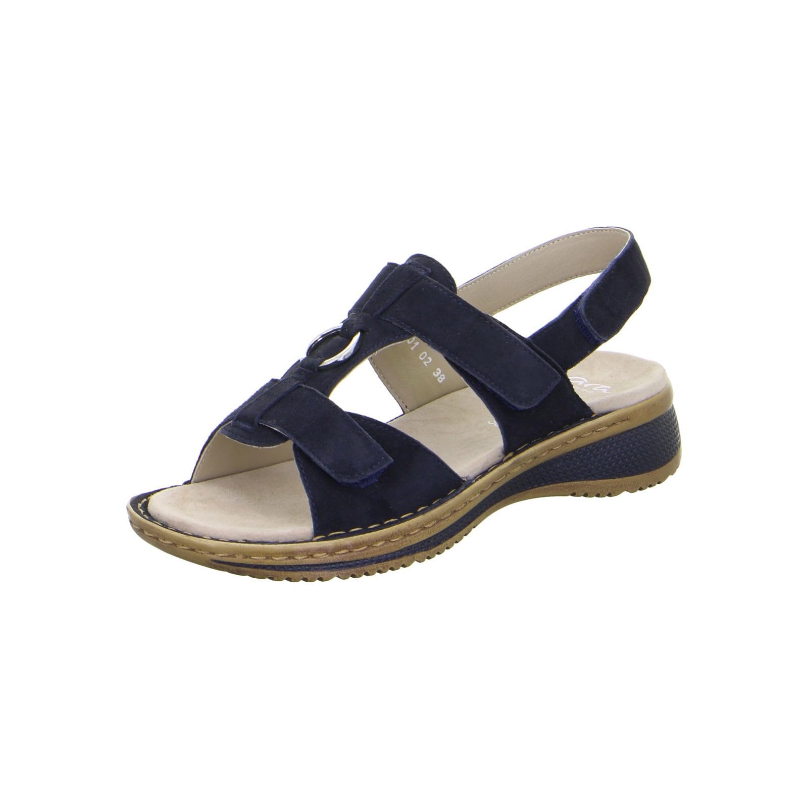 ARA Women's Hawaii Sandals, blue, 2.5-3 UK