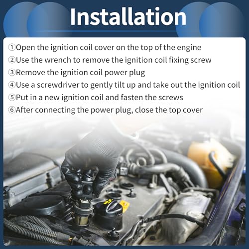 Motoforti Ignition Coil Ignition Coil Pack No.56028172/56028172A for Dodge B1500 1998 - Image 6