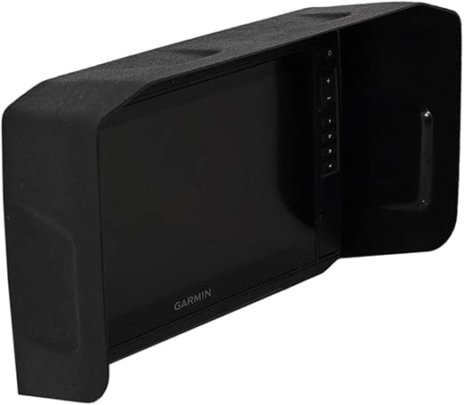 BerleyPro Visor Compatible with Garmin GPS, Fish Finders, and Depth Finders. Designed as a Sun Shade and Protector for Striker, Echomap, Ultra, Vivid, UHD, UHD2, GPSMAP