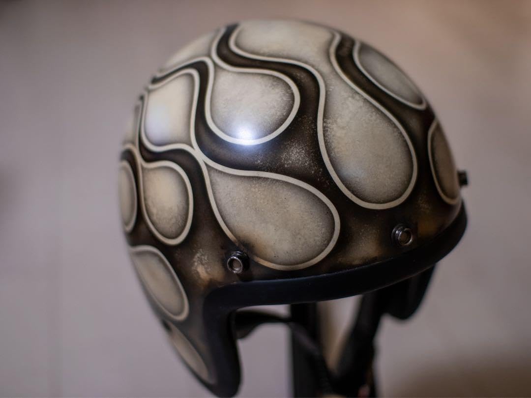 M 極小帽体　500tx スモールジェット　黒エイジングアイボリーフレア M 極小帽体 500tx スモールジェット アイボリーエイジング黒フレア L