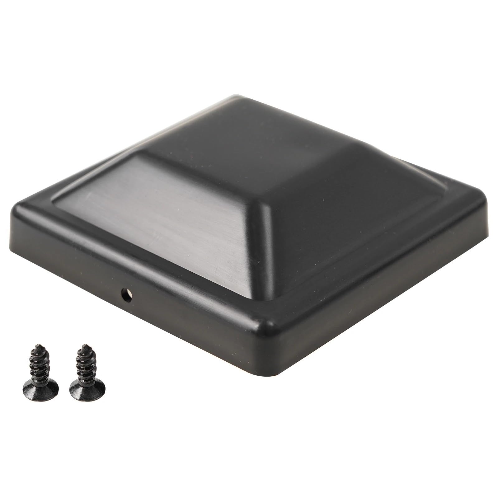 Mwahju Black 6 Pcs Post Caps Fence Cap For Fences