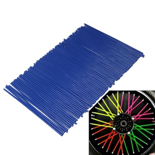 GZYF Spoke Wrap Spoke Skins Covers Wheel Spoke Wraps Deep Blue For 19 to 21 inch spoked wheels 1 Pack