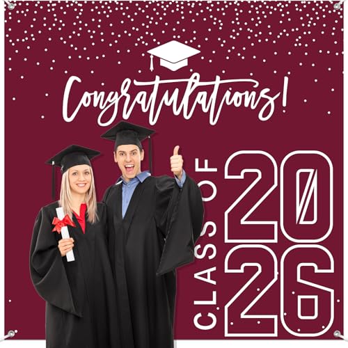 Fondo Fotográfico Graduación Clase 2026 6x6 ft miniatura 5