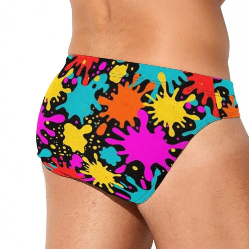 Mens Low Rise Swim Briefs Contour Pouch Beach Swim Trunks3