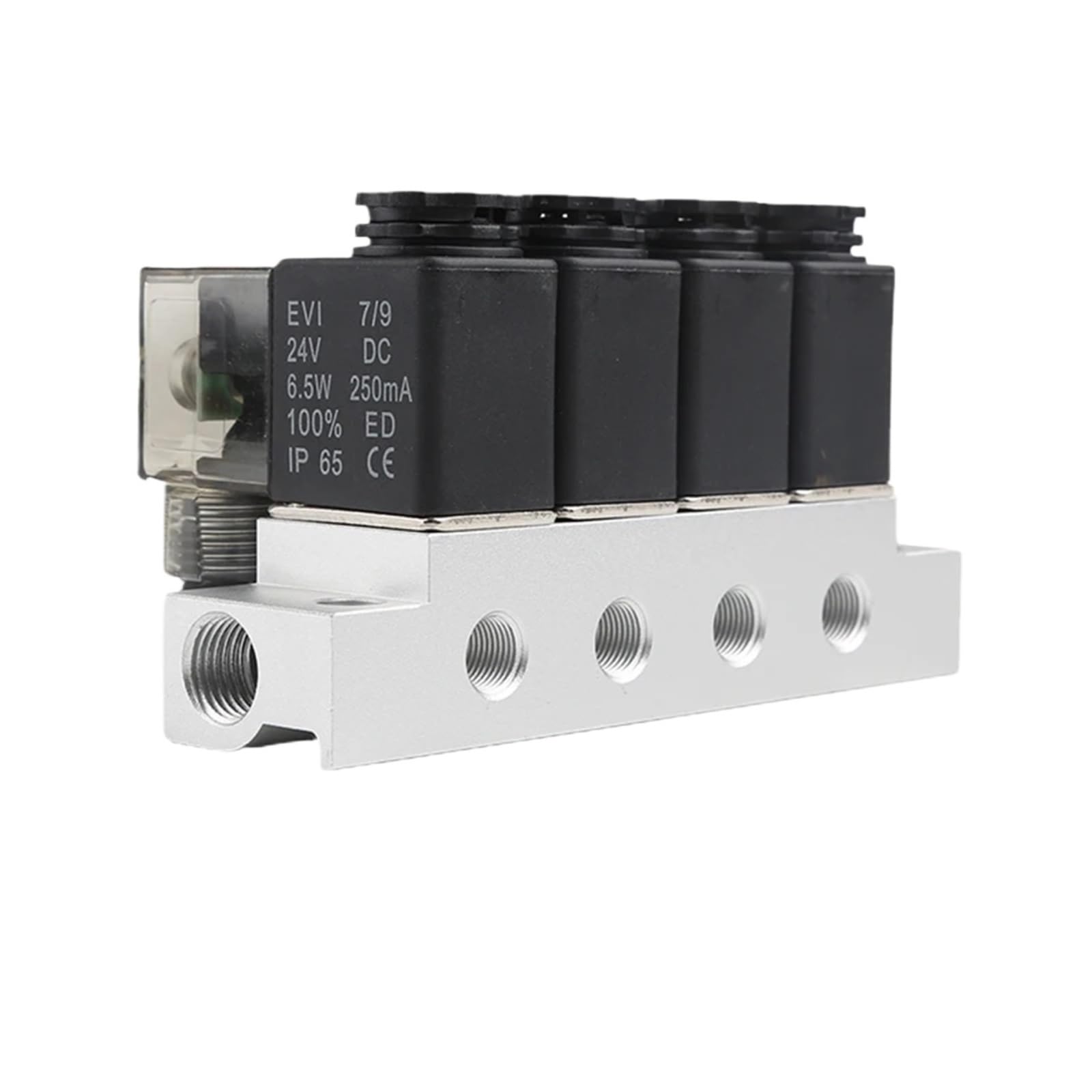Vanne magnétique d'air type Airtac 2V025-08 DC12V électrovanne pneumatique 2 positions