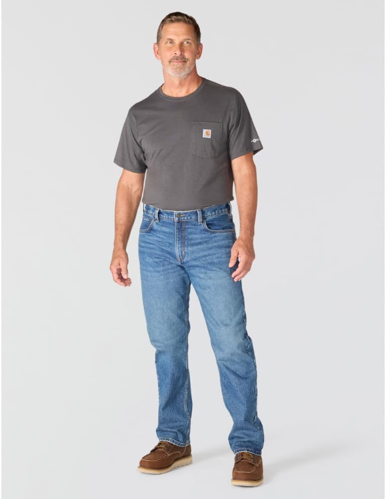 Carhartt Mens Loose Straight Rugged Flex™ Jean - Image 3