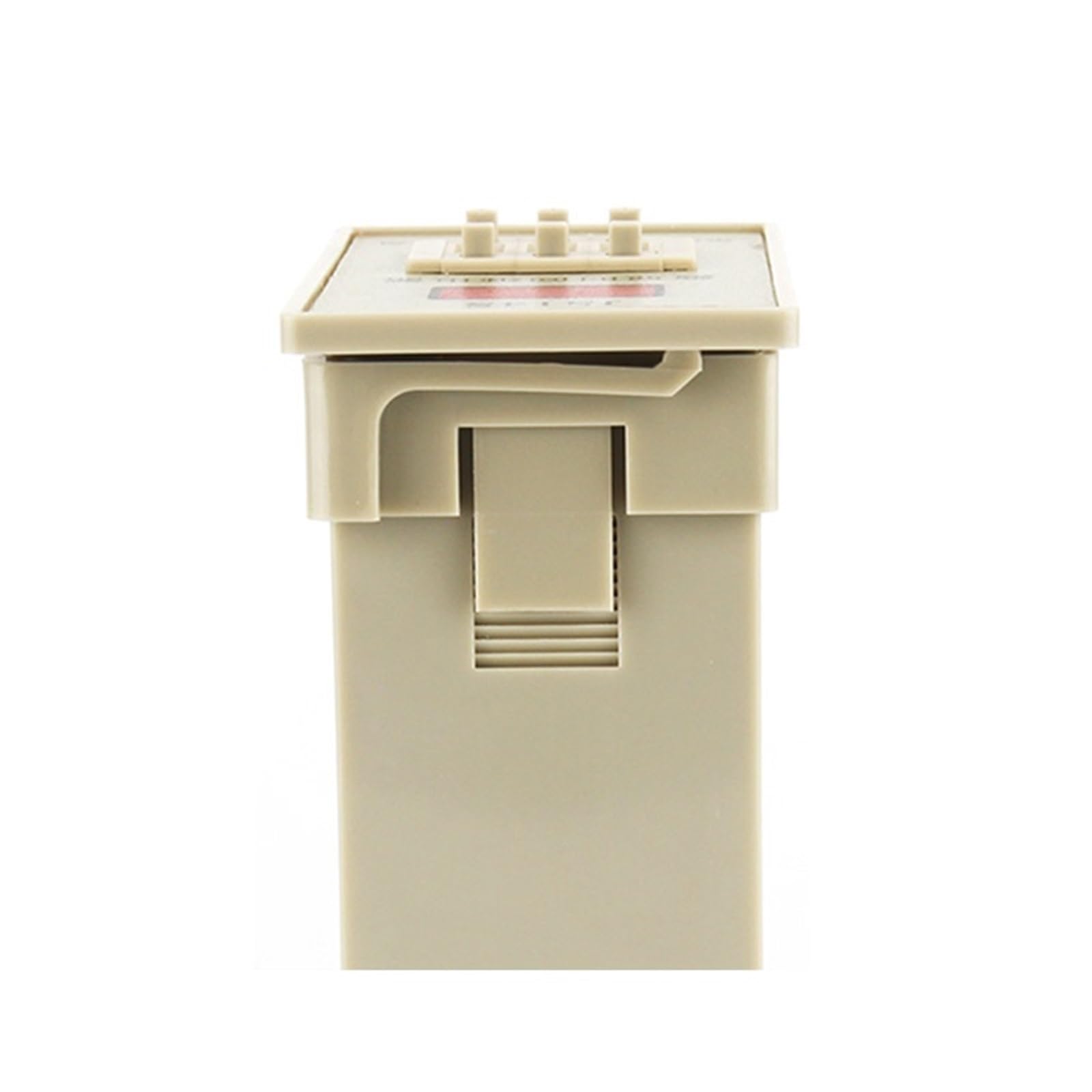 Relè temporizzato JS14S AC 220V 380V Temporizzatore ritardato 0,01s-999H DPDT Temporizzatore Digitale programmabile con Base Presa (Size : AC380V)