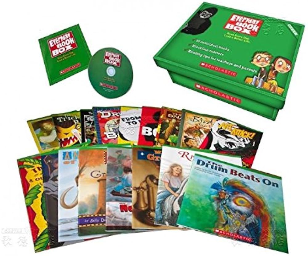 Amazon.com: Everyday Book Box: Green: 9780545445436: Scholastic: 圖書