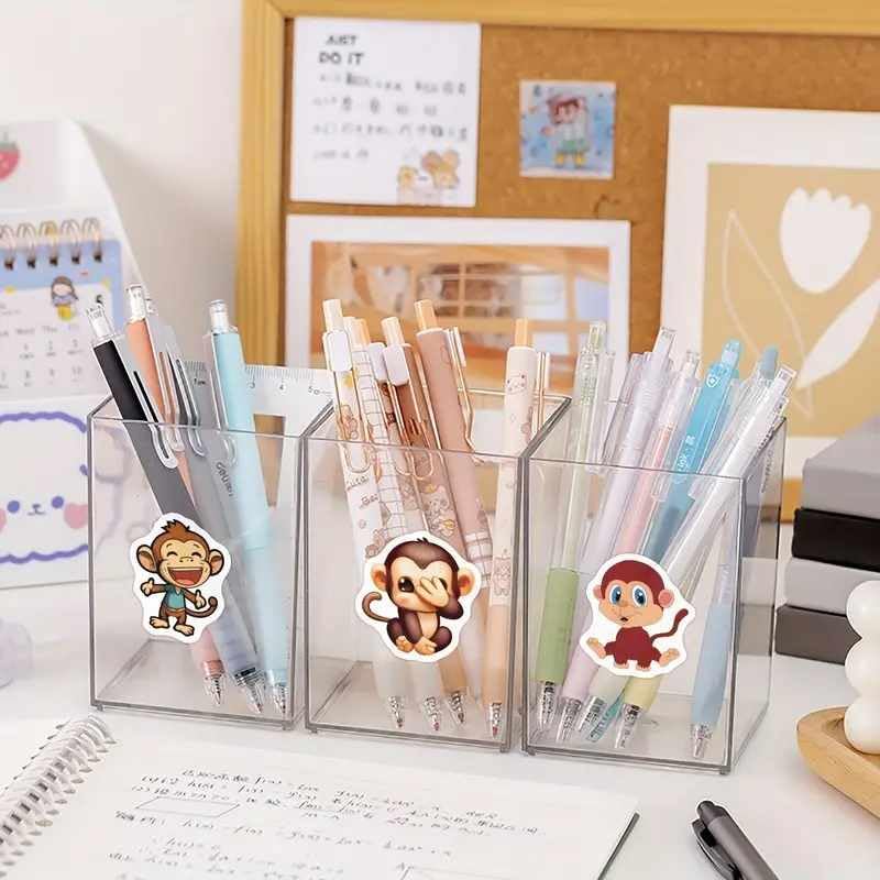 Rollo Pegatinas animales Mono para niños, animal stickers, 1 Unidad - imagen 6