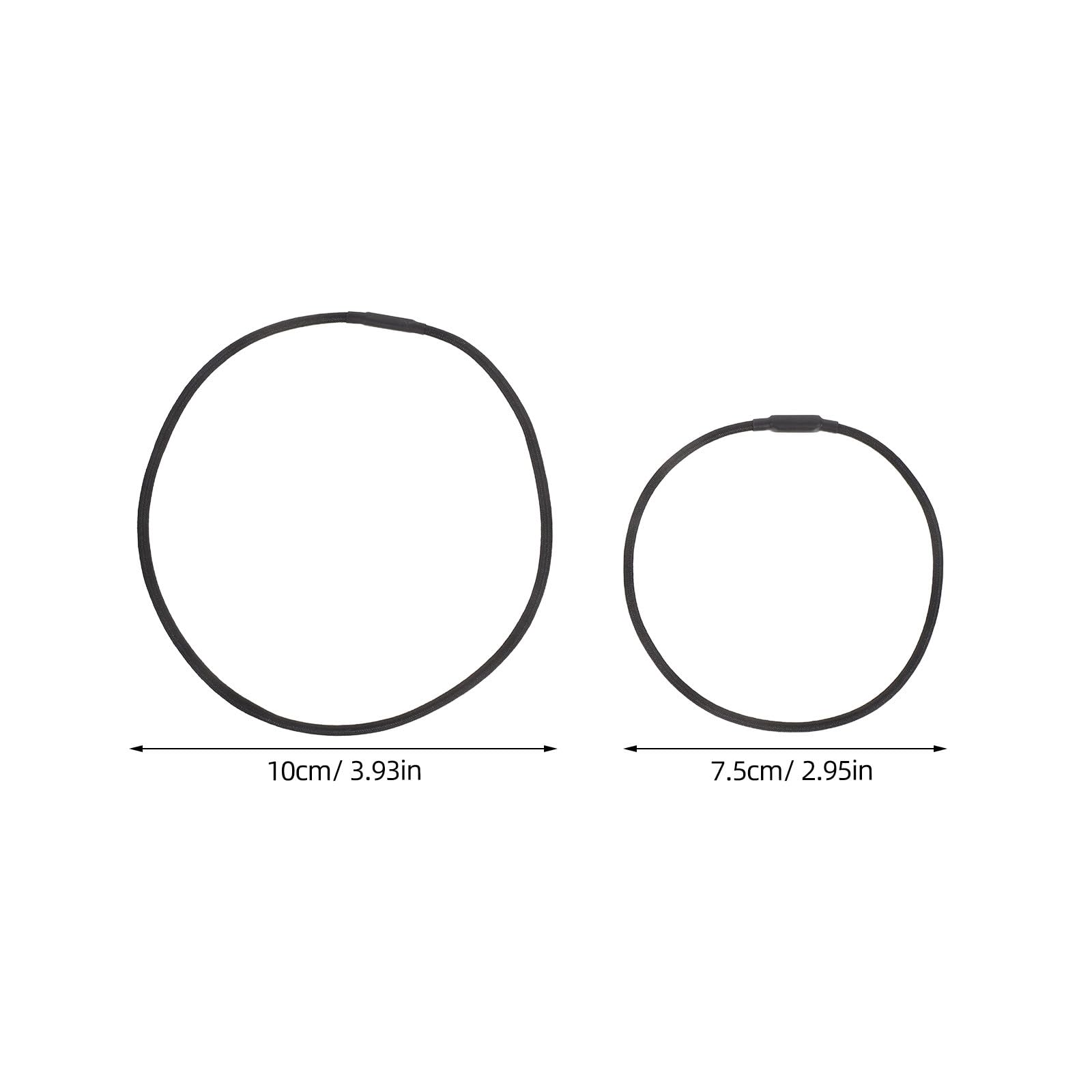MAGICLULU Universal Elastic Band Replacement for Microphone Shock Mount Ring Anti-Vibration Clips Compatible with Studio Mic Holders and Most Shock Mounts - Image 3