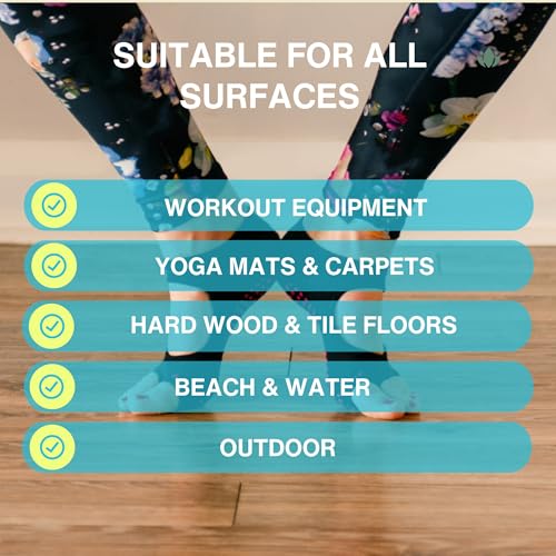 Tucketts Allegro Toeless Yoga Socks with Grips for Women, Toeless Socks For Women, S/M - 1 Pair Vertical Grey-Blush - Thumbnail 6