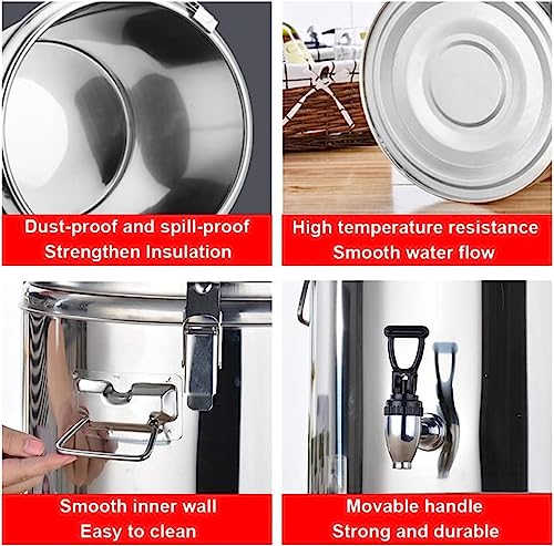 Dispenser per bevande calde per caffetterie, hotel e feste, resistente ed elegante per servire caffè, tè e bevande calde senza sforzo