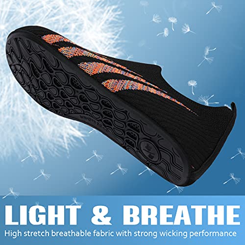 Image of ANLUKE Womens Mens Water Shoes Barefoot Quick-Dry Aqua Socks for Beach Swim Surf Water Sport